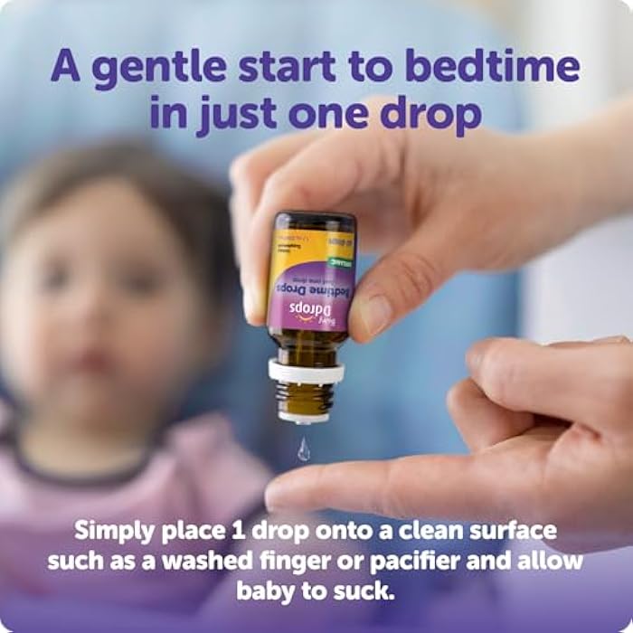 Ddrops Baby Bedtime Drops for Babies, Organic Liquid Drops for Calming Bedtime Routines, 60 Count - Image 5
