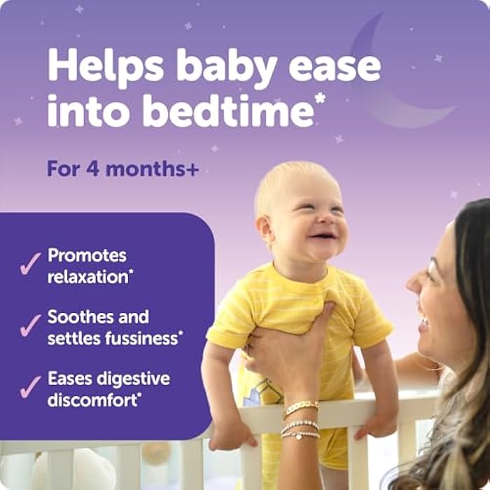 Ddrops Baby Bedtime Drops for Babies, Organic Liquid Drops for Calming Bedtime Routines, 60 Count - Image 3