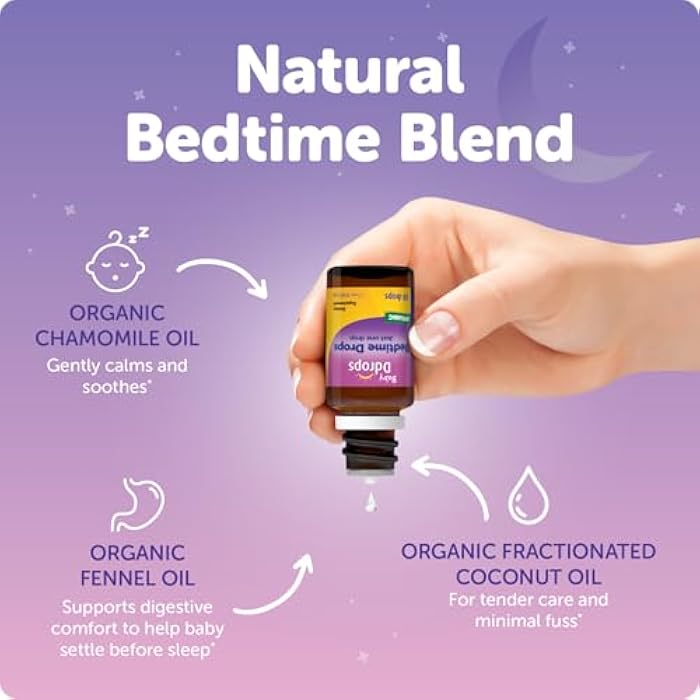 Ddrops Baby Bedtime Drops for Babies, Organic Liquid Drops for Calming Bedtime Routines, 60 Count - Image 4