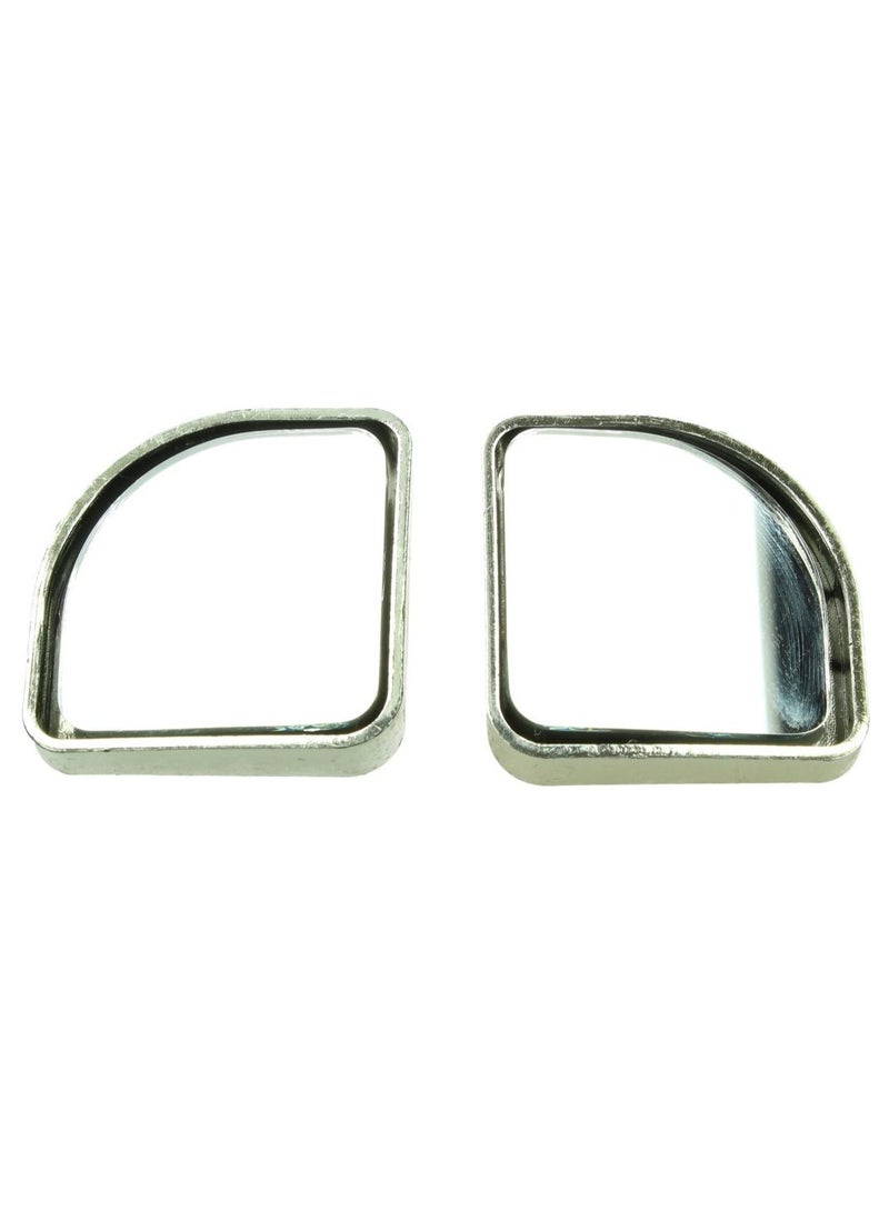 مرآة النقطة العمياء، قطعتان، مرآة جانبية بزاوية واسعة، مرآة مساعدة للنقطة العمياء للرؤية الخلفية - Image 2