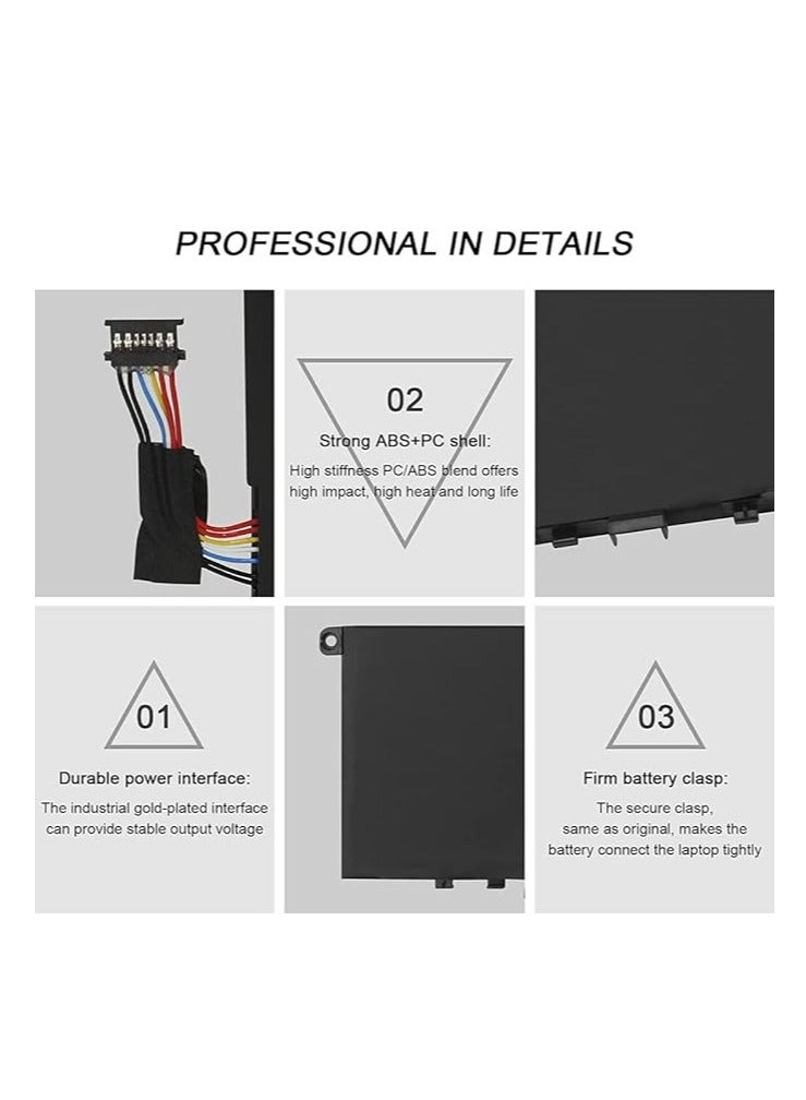 Terabyte Replacement L18M4P71 Laptop Battery for Lenovo ThinkPad X1 Extreme 1st Gen/2nd Gen ThinkPad P1 1st/2nd Gen Series L17C4P72 L17M4P72 01YU911 01AY968 01AY969 5B10V98091 15.36V 8 0Wh - Image 3