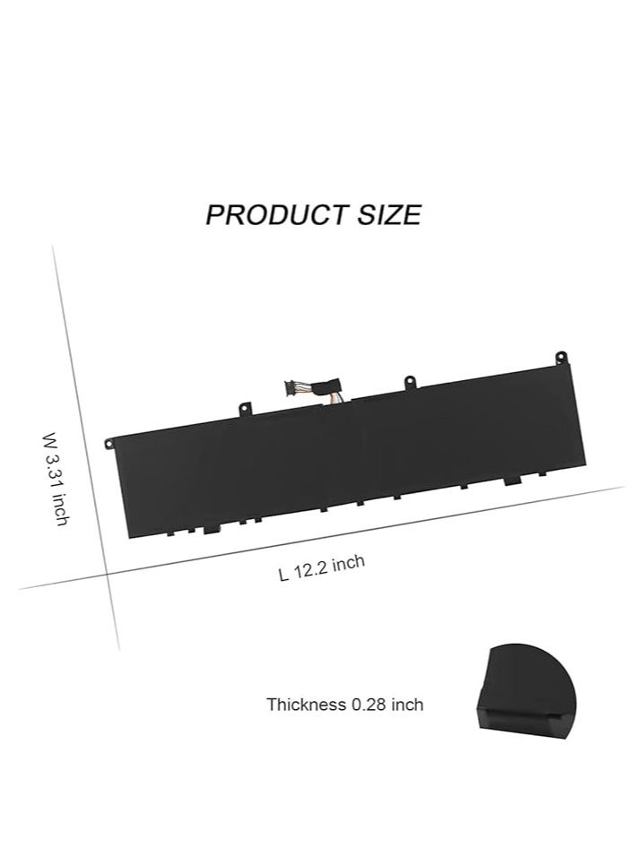 Terabyte Replacement L18M4P71 Laptop Battery for Lenovo ThinkPad X1 Extreme 1st Gen/2nd Gen ThinkPad P1 1st/2nd Gen Series L17C4P72 L17M4P72 01YU911 01AY968 01AY969 5B10V98091 15.36V 8 0Wh - Image 5