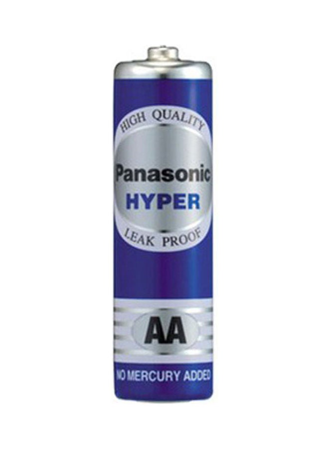 Panasonic 60-Piece Hyper Manganese AA-Size Battery R6UT/4S Blue/Silver - Image 2