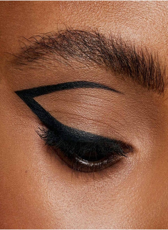 أوربان ديكاي قلم تحديد العيون المقاوم للماء 24/7 من Urban Decay بلون Zero - يدوم طويلاً، مقاوم للتلطخ، أسود نابض بالحياة غير لامع مع كحل لؤلؤي عائم خفيف، يدوم طوال اليوم - كريمي، سهل الاستخدام - 1.2 جم / 0.04 أونصة  - Image 3