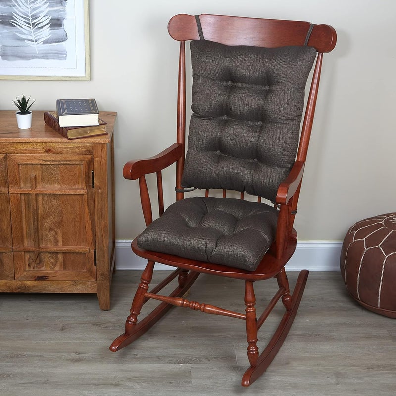 Klear Vu Non-Slip Omega Rocking Chair Cushions Set - Image 1