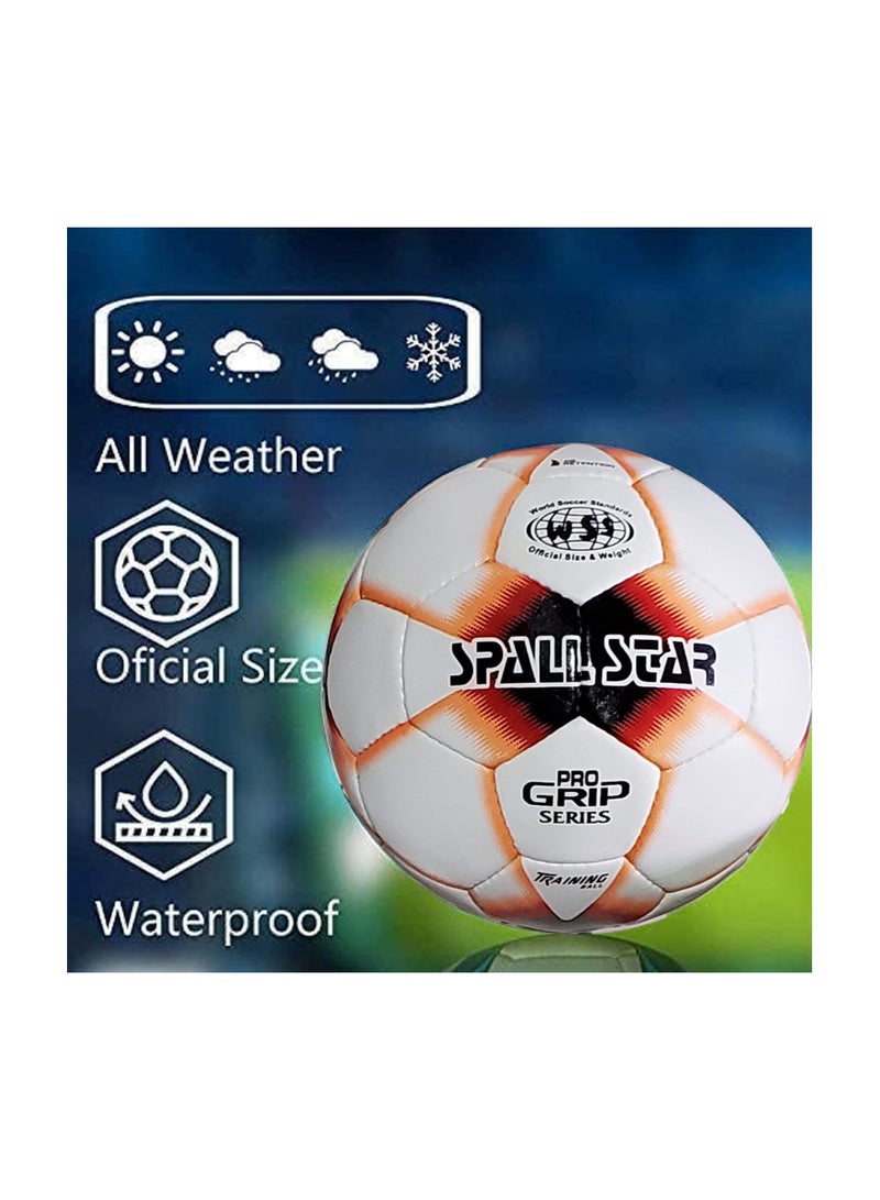 Spall Football Soccer Ball For Matches World Cup Best Indoor/Outdoor Water Proof Ball For Professional Training And Match Men And Women Youth And Adult - Image 2