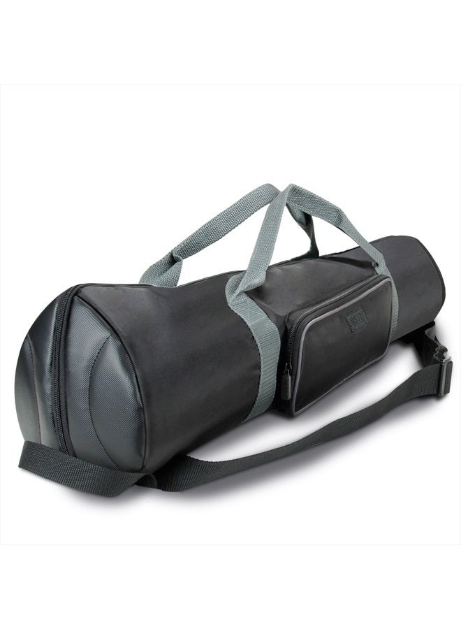 USA Gear Padded Tripod Case Bag - Holds Tripods from 21 to 35 inches - Adjustable Size Extension, Storage Pocket and Shoulder Strap for Professional Camera Accessories and Photo Carrying Needs - Image 1