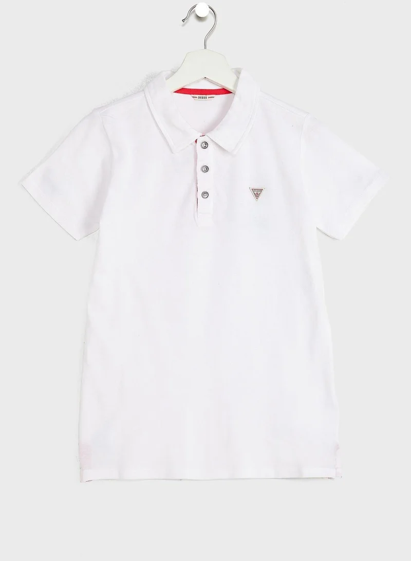 Guess Youth Logo Polo