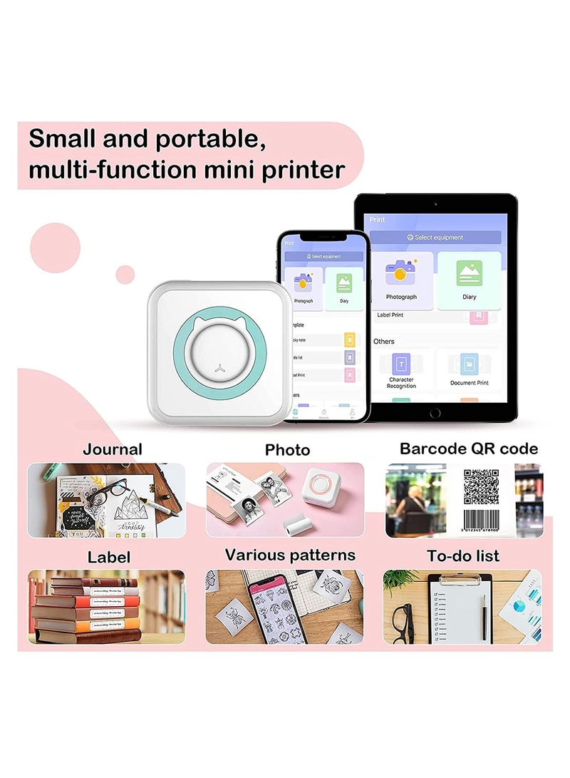 Mini Bluetooth Label Maker Wireless Portable Thermal Label Printer Compatible with iOS Android Use for Home Office and Store Organization  - Image 4