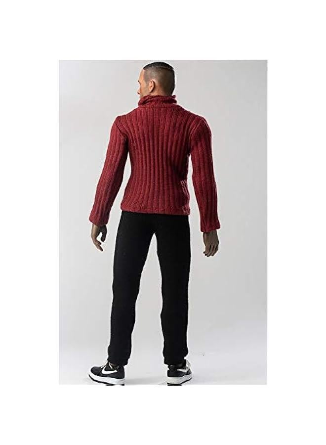 1/6 Scale Male Figure Doll Clothes, Sweater, Costume for 12 inch Male Action Figure Phicen/TBLeague CM057 (Red)  - Image 2