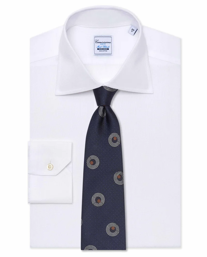 Camicissima PATTERNED JACQUARD SILK TIE