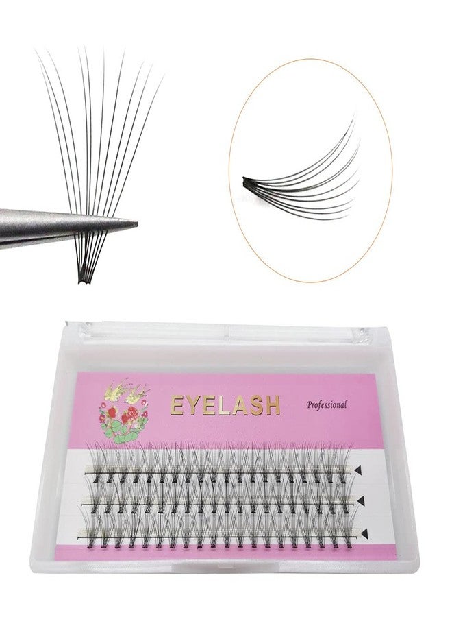 ADIYA Fishtail Eyelash Extensions 8-14mm Single Cluster Fans Eyelashes Fashion Fish Tail Fairy Eyelashes C Curl Super Natural Grafting Eyelash Dovetail Fly Eyelash / A/M Shape Eyelashes / Premade Spikes/10D Lashes (11mm, 10D Lashes) - Image 5