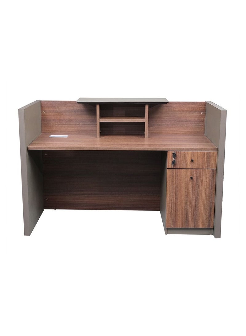 HUIMEI Huimei BT-1801 Reception Table Brown Color  - Image 3
