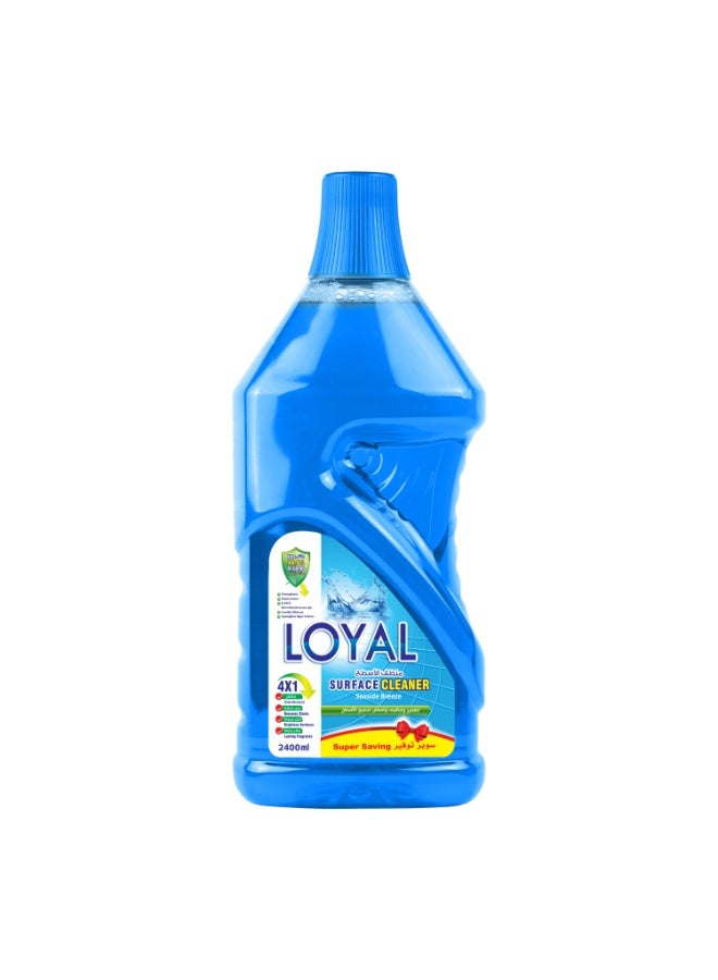 loyal Surface Cleaner Sea Breeze with Disinfectant with Lasting Fragrance - 800 ml - Image 1