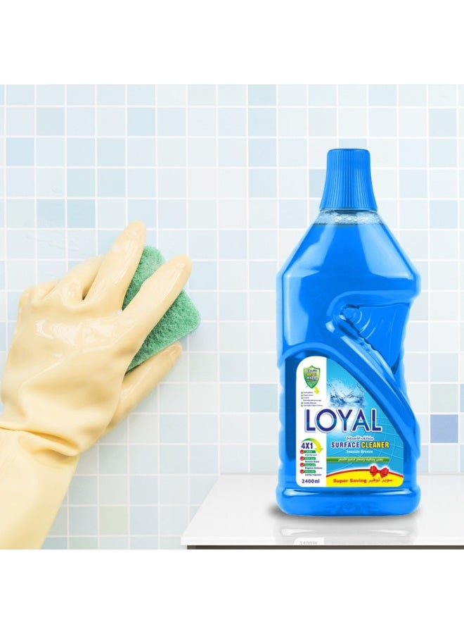 loyal Surface Cleaner Sea Breeze with Disinfectant with Lasting Fragrance - 800 ml - Image 2