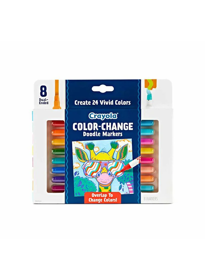 كرايولا 8 Ct Color Change Doodle Markers