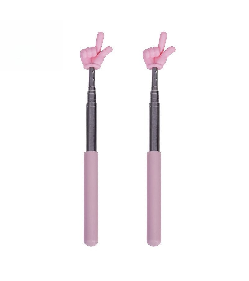 5 Pcs Black Retractable Teacher Pointer Sticks For Classroom Home Tutoring Presentations - Image 5