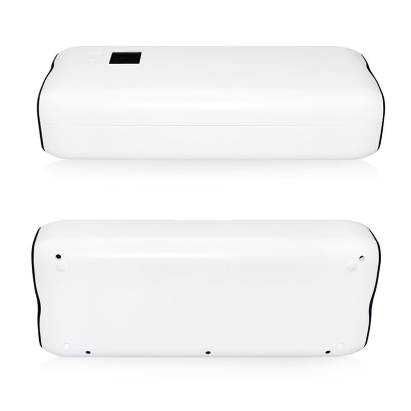 Thermal Printer: White Compact 27.5x11x6cm Inkless Printing - Wireless & USB Connectivity Mobile Printer for Business Travel, School, Office & Study - Image 5