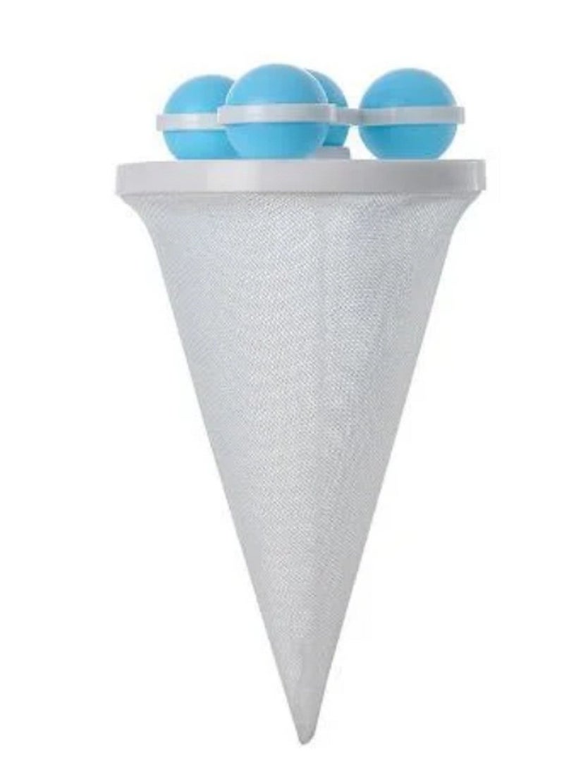 Reusable Hair Lint Catcher Removal Washing Machine Filter Cleaning Laundry Ball  - Image 1