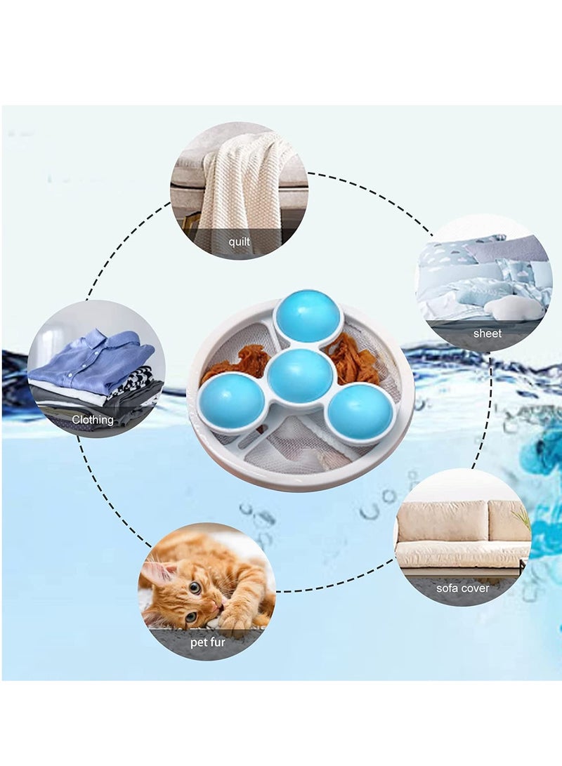 Reusable Hair Lint Catcher Removal Washing Machine Filter Cleaning Laundry Ball  - Image 5