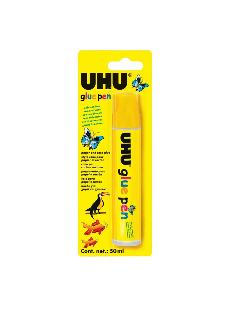 UHU UHU SOLVENT FREE GLUE PEN 50ML BLISTER 