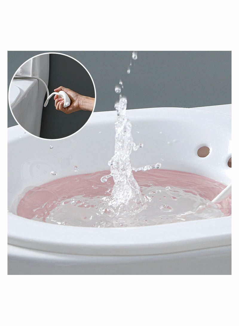 SYOSI Sitz Bath for Over Toilet Postpartum Care Soothes Opens Pores Promote Blood Circulation Clean Skin in the Buttocks Area to Prevent Clogged suit Pregnant Woman Elder  - Image 4