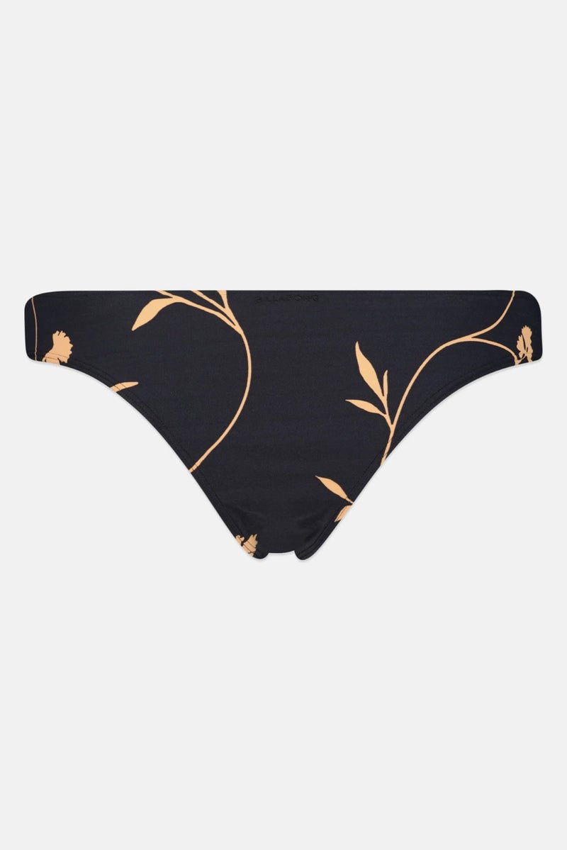 Billabong Women Allover Print Pull On Bikini Bottom, Multicolor - Image 3