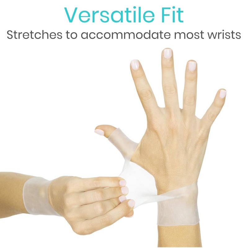 Vive Gel Thumb Wrist Support Pair  Waterproof Wrist Brace  Hand Brace Cool Wrap For Arthritis Dequervains Tenosynovitis Sprained Joint Pain Left Right Hand Stabilizer For Tendonitis Strain - Image 4
