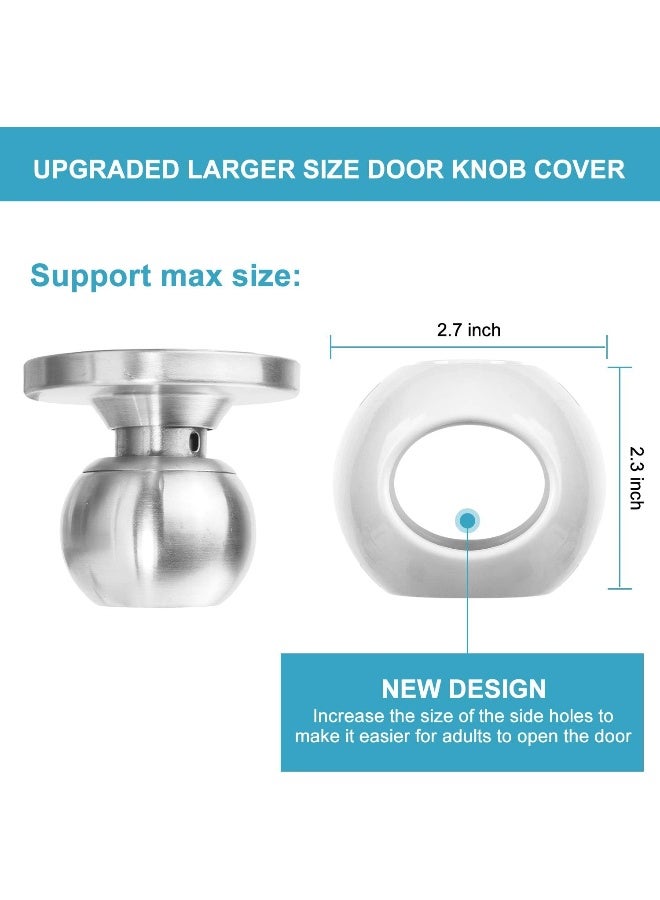 GRENFU Door Knob Safety Cover for Kids (4 Pack) - Image 3