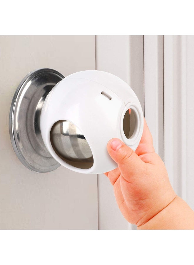 GRENFU Door Knob Safety Cover for Kids (4 Pack) - Image 1