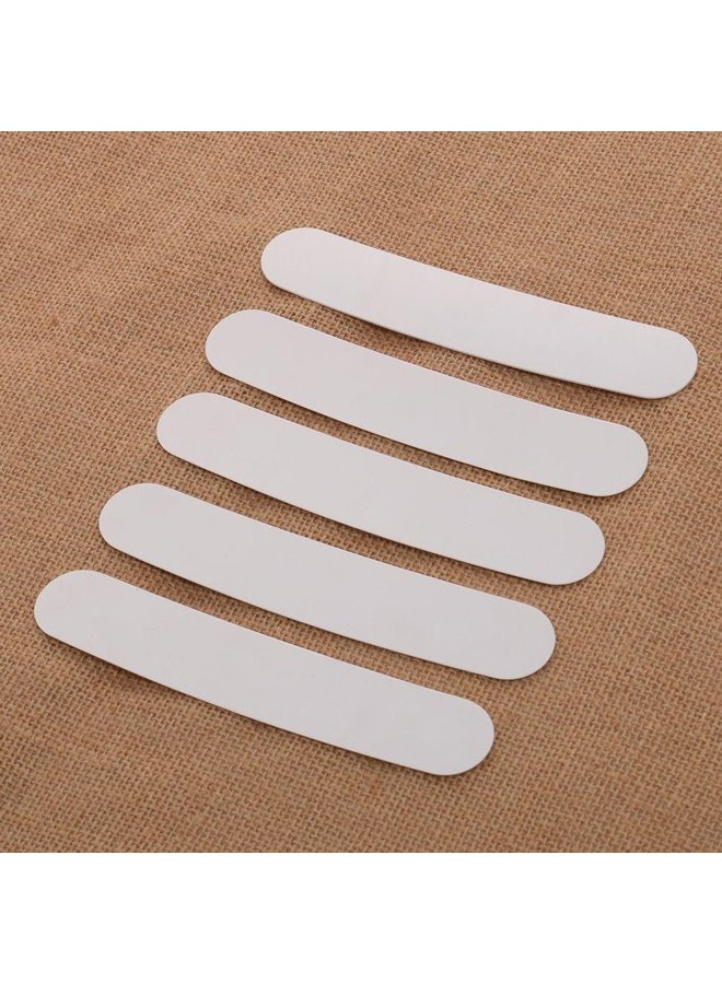 BLESSUME 5pcs Clerical Collar Tab White - Image 4