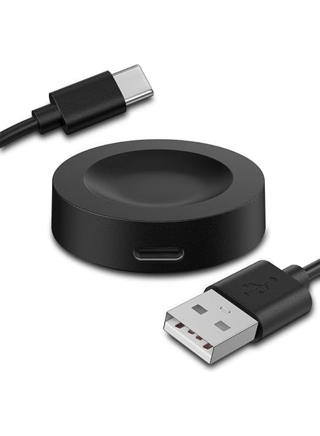 Charging Cable Charger  For Huawei Watch GT6/GT6PRO/GT5/GT5 Pro/GT4/GT3/GT3 Pro/GT3 SE/GT2 Pro, USB C Portable Charging Station Charger  For Huawei Watch 4/4 Pro/3/3 Pro/Ultimate/GT Runner (Black) - Image 2
