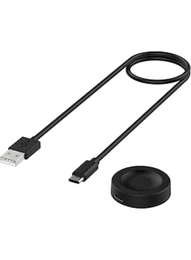 Charging Cable Charger  For Huawei Watch GT6/GT6PRO/GT5/GT5 Pro/GT4/GT3/GT3 Pro/GT3 SE/GT2 Pro, USB C Portable Charging Station Charger  For Huawei Watch 4/4 Pro/3/3 Pro/Ultimate/GT Runner (Black) - Image 1