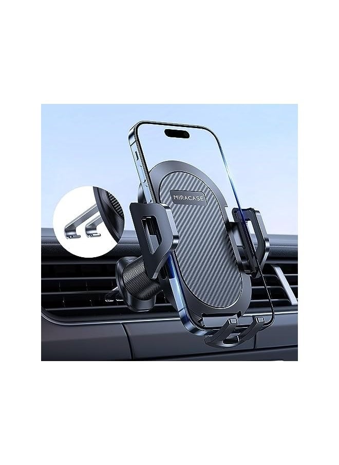 Miracase - Car Phone Holder [Newest Double Steel Hook] Phone Holder Car, Mobile Holder for Car Air Vent, Car mobile Holder - Image 1