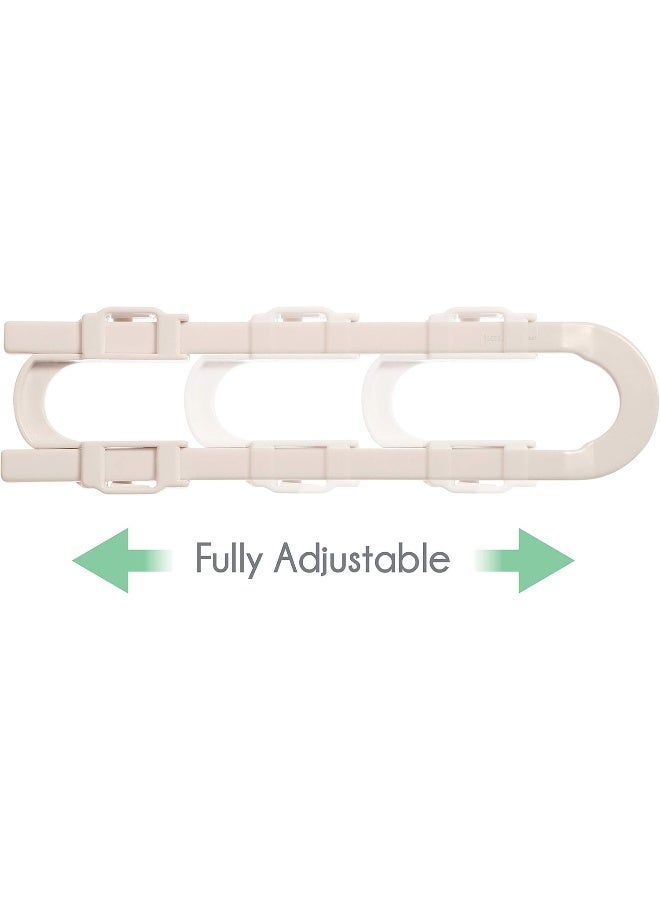 Little Chicks Cabinet Baby Safety Glide Lock - Latches for Knobs and D Shaped Handles - 3 Pack - Model CK026 - Image 2