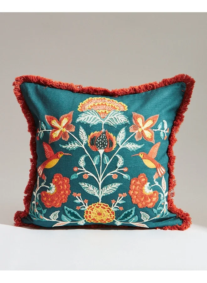 Chumbak Tree of Life Cushion Cover 16"