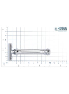 Merkur Merkur Heavy Duty Long Barber Pole Safety Razor, Chrome, 1 Count (Pack of 1)  - Image 4