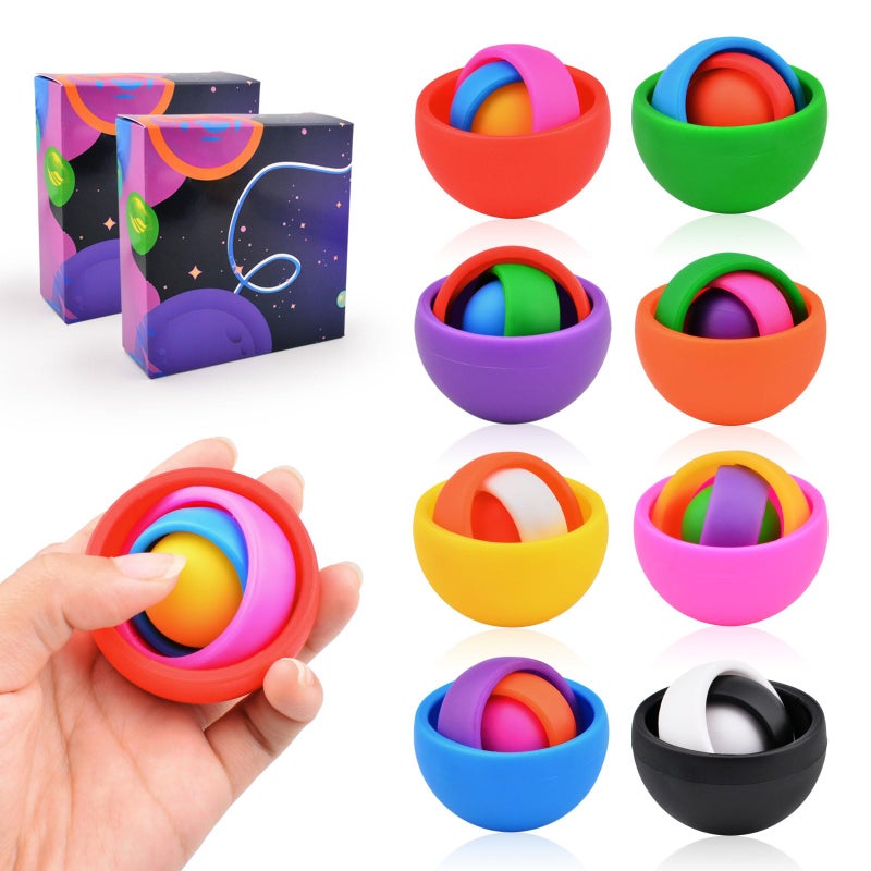 Yrissmiss Fidget Toys Adults Pack Fidget Spinner Set for Kids Sensory Toys Boys Girls Teens Christmas Stocking Stuffers Party Favors ADHD Autism Stress Relief Finger Toys Gift for New Year - Image 3