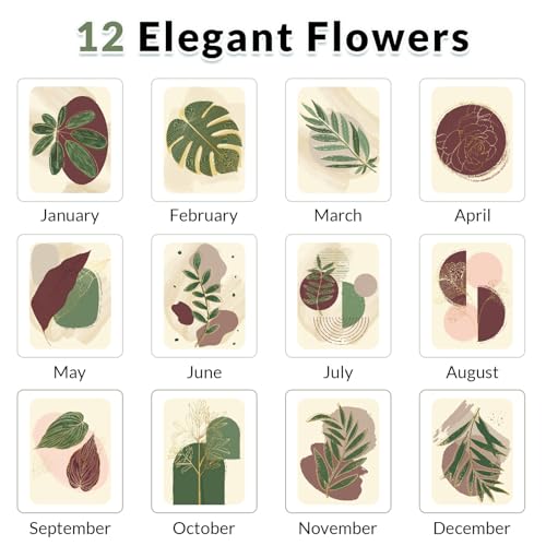 KONVINIT Small Desk Calendar 2025-2027, 6.3" x 3.1", 2026 Desk Calendar - Runs From July. 2025 Until June. 2027, 24 Months Mini Desktop Calendar for School, Home and Office Supplies - Image 5