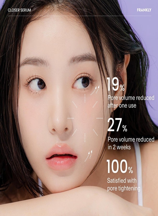 FRANKLY Closer Serum | Pore Minimizer Serum | 9 Peptides, Vegan Collagen, Adenosine, PHA | Korean Pore Minimizer for Glass Skin, Anti-Aging, Hydration, Elasticity | 1.01 fl oz - Image 5