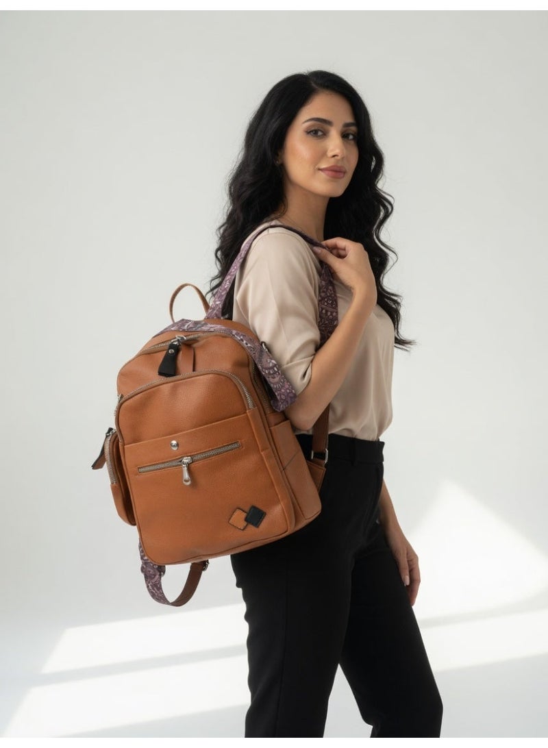 Stylish Multi-Pocket Backpack for Women-Havan - Image 5