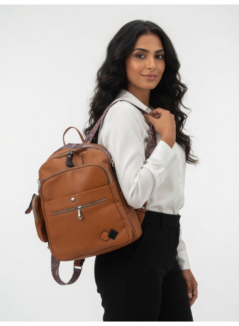 Stylish Multi-Pocket Backpack for Women-Havan - Image 4
