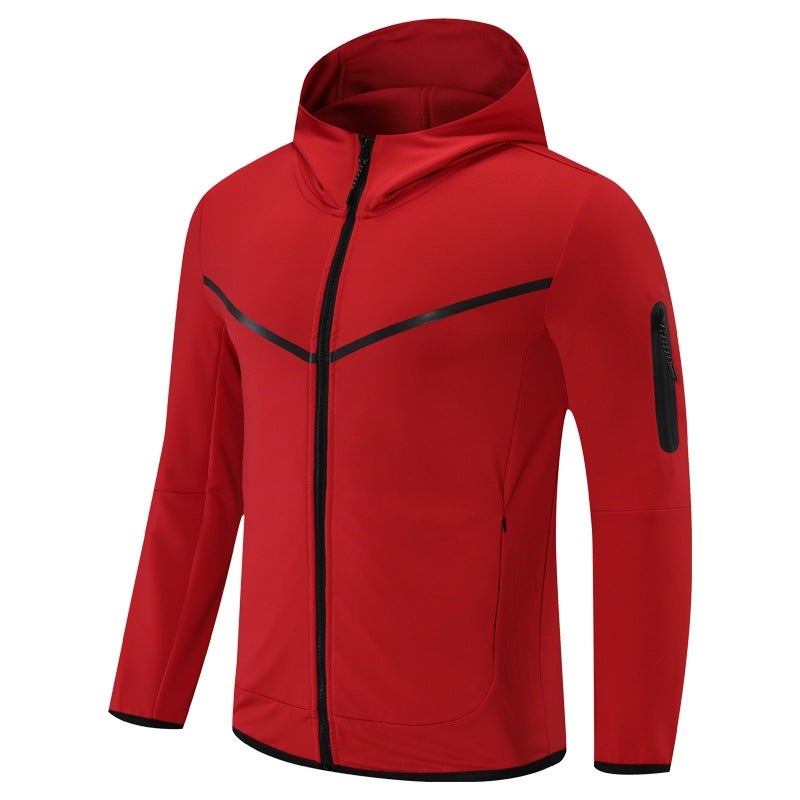 Manufacturers Men'S And Women'S Sports And Leisure Zipper Jackets, Running Breathable Training Fitness Jackets, One Piece Drop Shipping - Image 1
