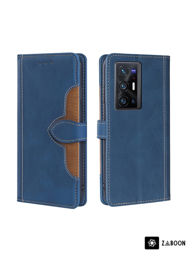 Zaboon Protective Case For Asus ROG Phone 5 Pro Antelope Texture Magnetic Buckle Horizontal Flip PU Leather Case with Card Slots & Wallet & Holder - Image 1