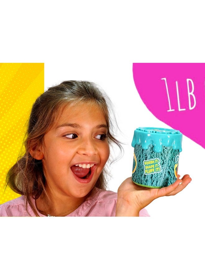 Ja-Ru 1 Pound Stretchy Cotton Candy Slime (3 Slime Bucket) Candy Scented Cloud Slime. Stress Relief Sensory Putty For Kids. Bulk Party Favors & Stocking Stuffers. 65993S - Image 3