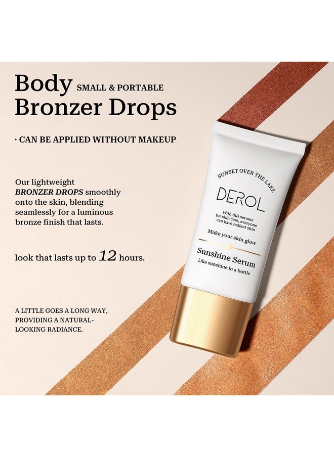 SWETIYOU - Bronzing Drops, Instant Sunshine Bronzing Drops, Lightweight And Non-Greasy Liquid Bronzer Drops For Face Body, Glow Bronzing Serum Drops For Flawless Skin & A Radiant Finish(Bronze) - Image 1