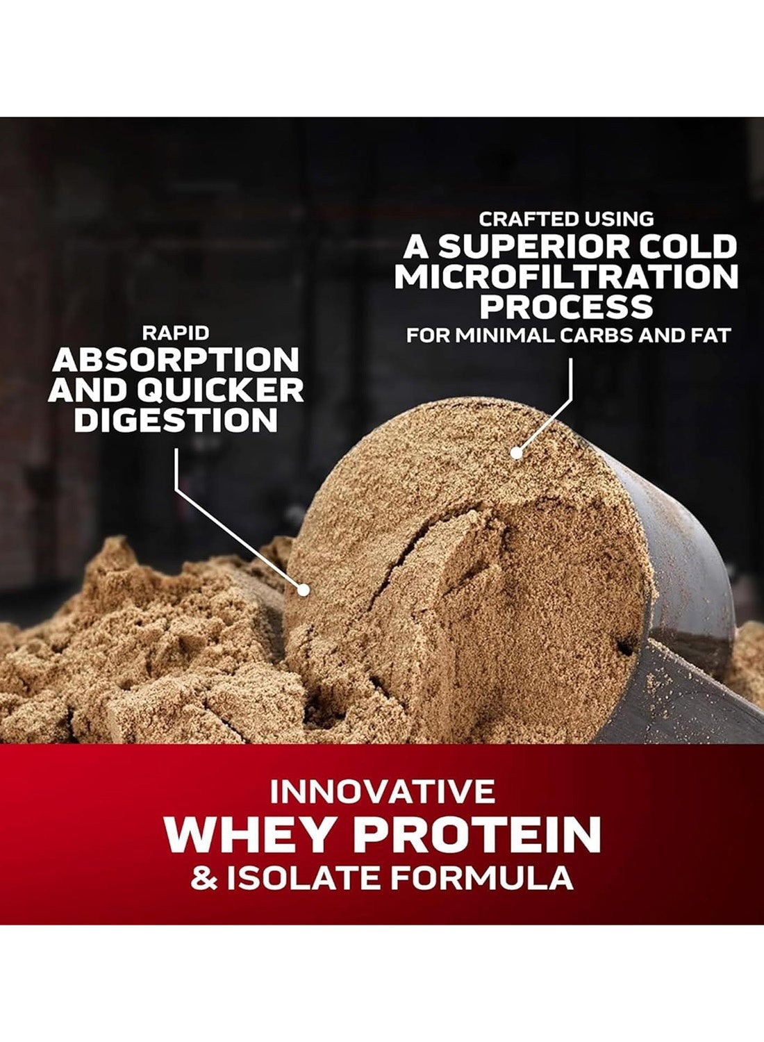 Nitro Tech Whey Isolate Protein - Strawberry - 1.81 Kg