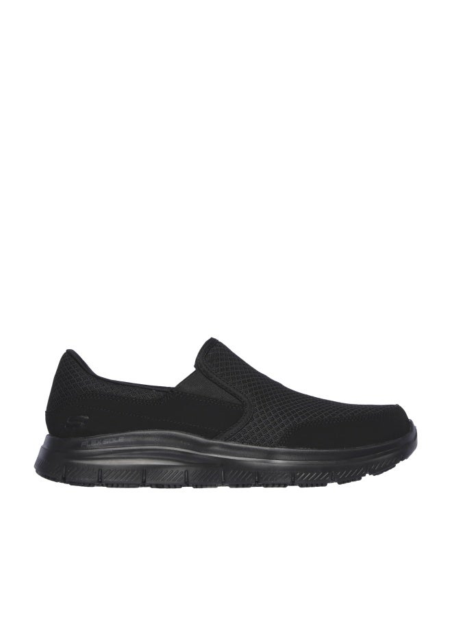 Skechers Men's Skechers Men's Flex Advantage Slip Resistant Sr Mcallen Slip on Work Shoe, Black, 9 - Image 1
