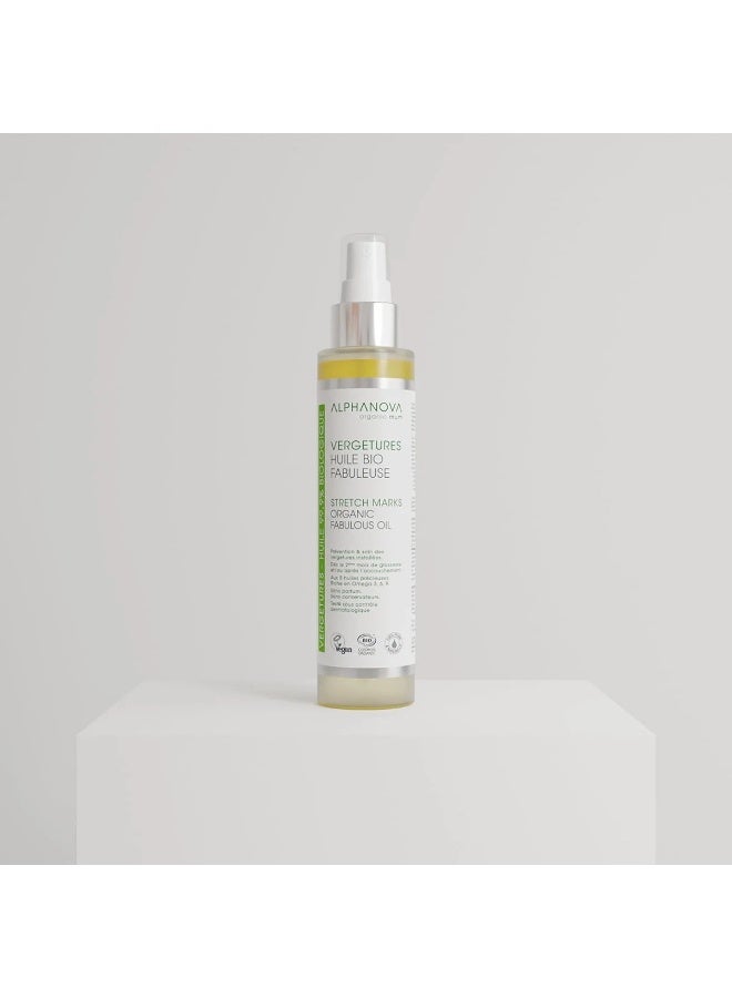 Alphanova Health Fabulous Organic Stretch Marks Oil 100ml - Image 3