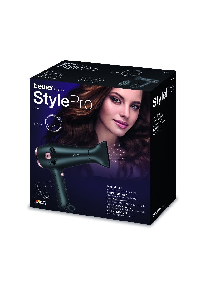 Beurer - HC 55 Hair Dryer – 2200W with Cable Rewind Function, Ionic Technology for Sleek, Shiny Hair - Image 1